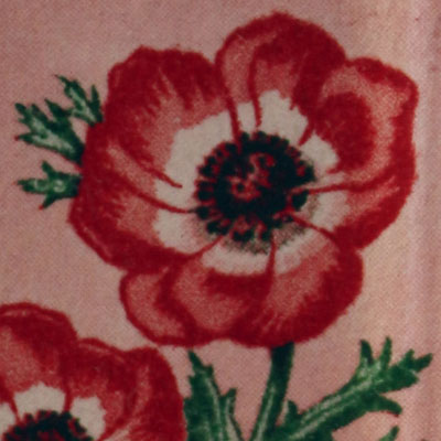 Poppy Stamp Brooch