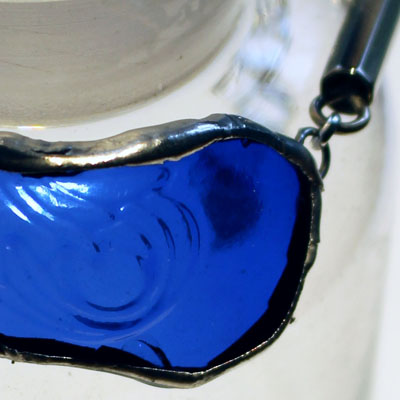 Blue bottle bracelet