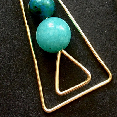 Geometric earrings